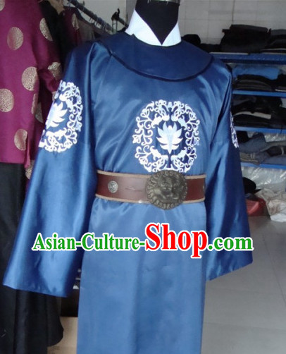 Chinese Stage Detective Official Costumes and Hat