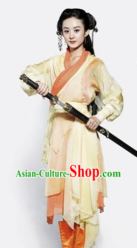 China Traditional Swordswomen Costumes