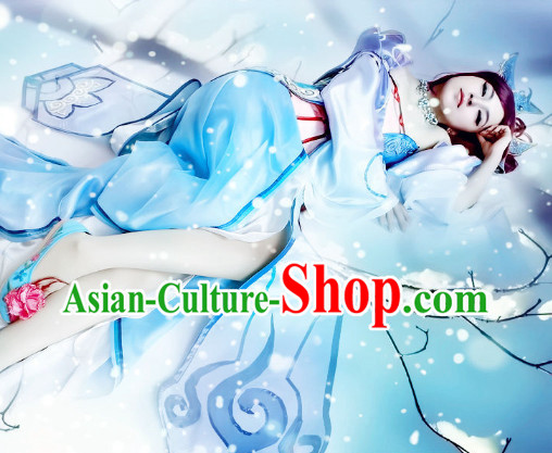 Chinese Princess Halloween Cosplay Cotumes Complete Set