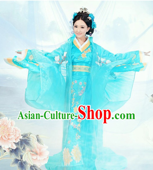 China Classical Dance Costume and Hair Accessories for Women or Girls