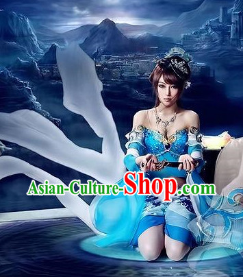 Asian Sexy Japanese Princess Anime Costumes