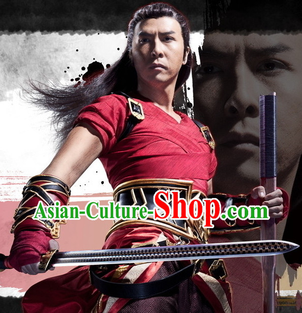 Ancient China Warrior Armor Cosplay Costumes for Men