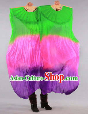Silk Oriental Fans for Sale