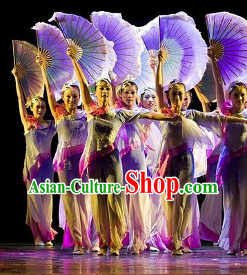 Competition Quality Chinese Silk Dance Fans