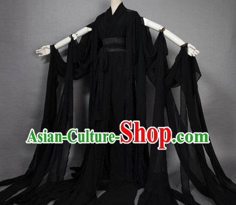 Black Chinese Cosplay Costume