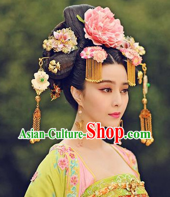 Tang Dynasty Female Emperor Hair Accessories Set