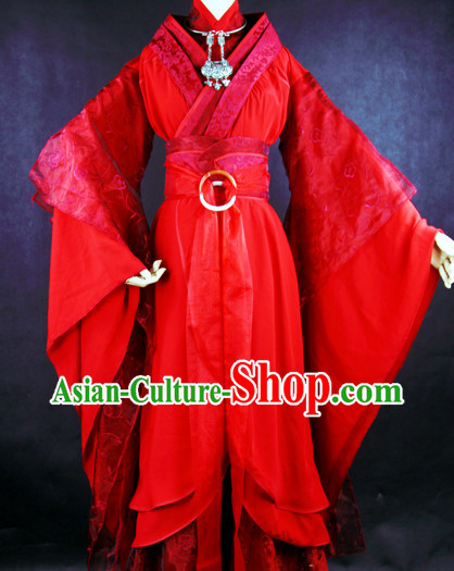 China Lucky Red Wedding Dress Full Set China online Shopping