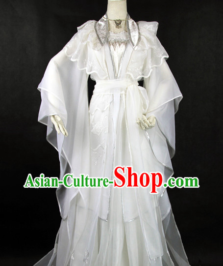 China Fashion Chinese White Nobleman Costumes