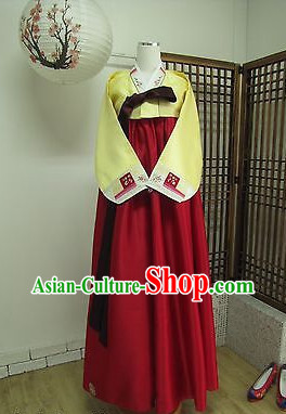 Asian Fashion Korean Hanbok Dresses for Women