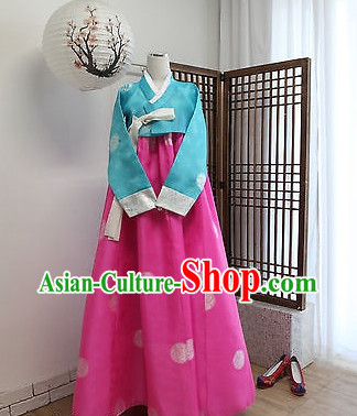 Asian Fashion Korean Hanbok Dress for Women