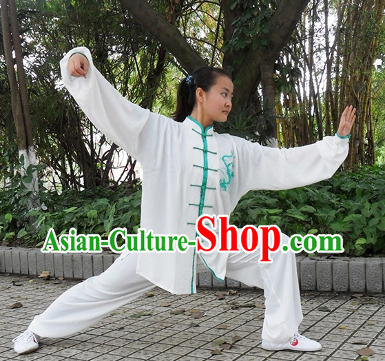 Phoenix Embroidery Wing Chun Kung Fu Uniform for Women