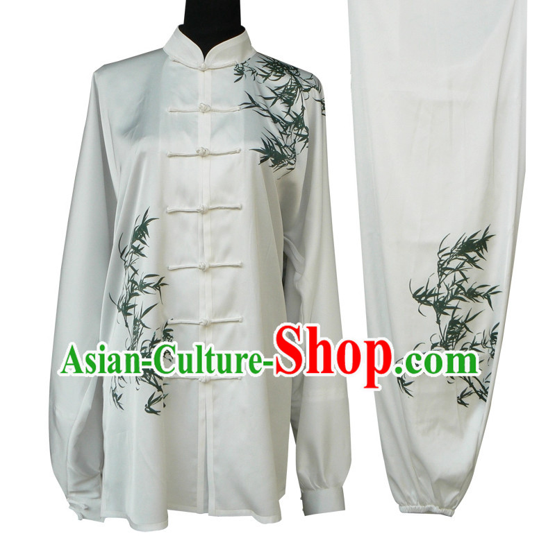 China White Tai Chi Chuan Tai Chi Pants Tai Chi Outfit