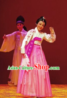 Korean Princess Hanbok Dancing Costumes Carnival Costumes Traditional Costumes for Women