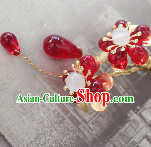 Chinese Traditional Handmade Plum Blossom Hair Clip