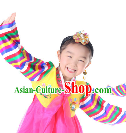 Korean Kids Dance Costumes for Girls