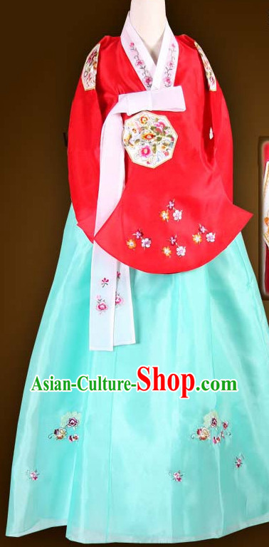 Traditional Ceremony Dress Custom Made Dangui Korean Royal Costumes for Women