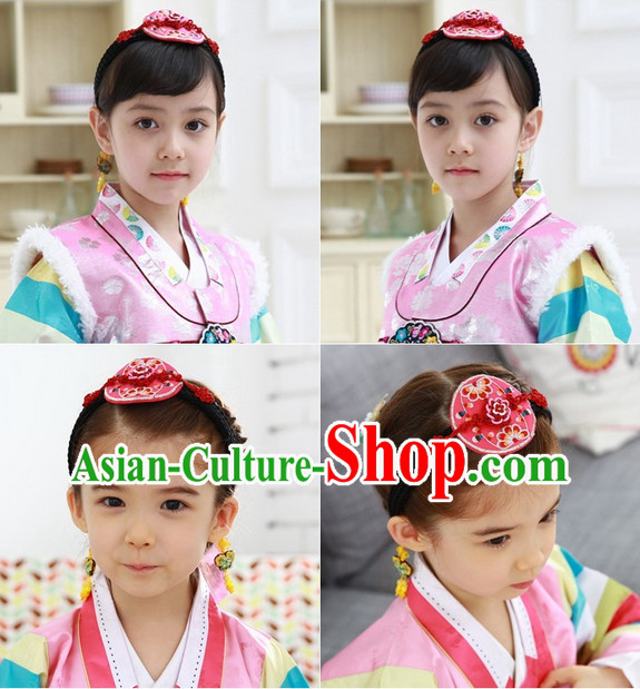 Korean Hanbok Headwear for Kids