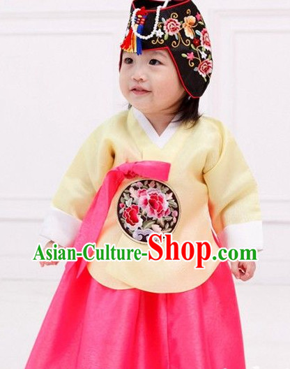 Korean Traditional Dress Dangui Hanbok Panier Korean Fashion Shopping online for Kids