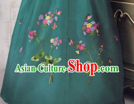 Korean clothing custom made women hanbok Dangui hair accessory costume