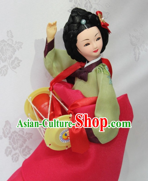 The Great Jang Geum Handmade Silk Figurine