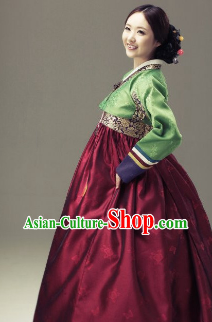 Korean Traditional Hanbok Clothing Dress online Ladies Clothes Designer Clothes