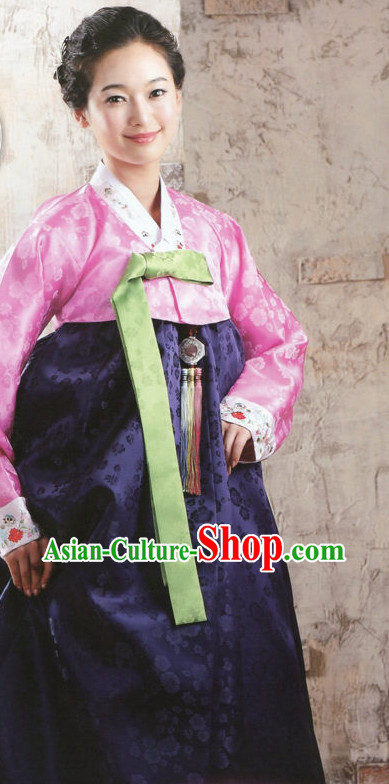 Top Korean Traditional Hanbok Outfit Complete Set for Women