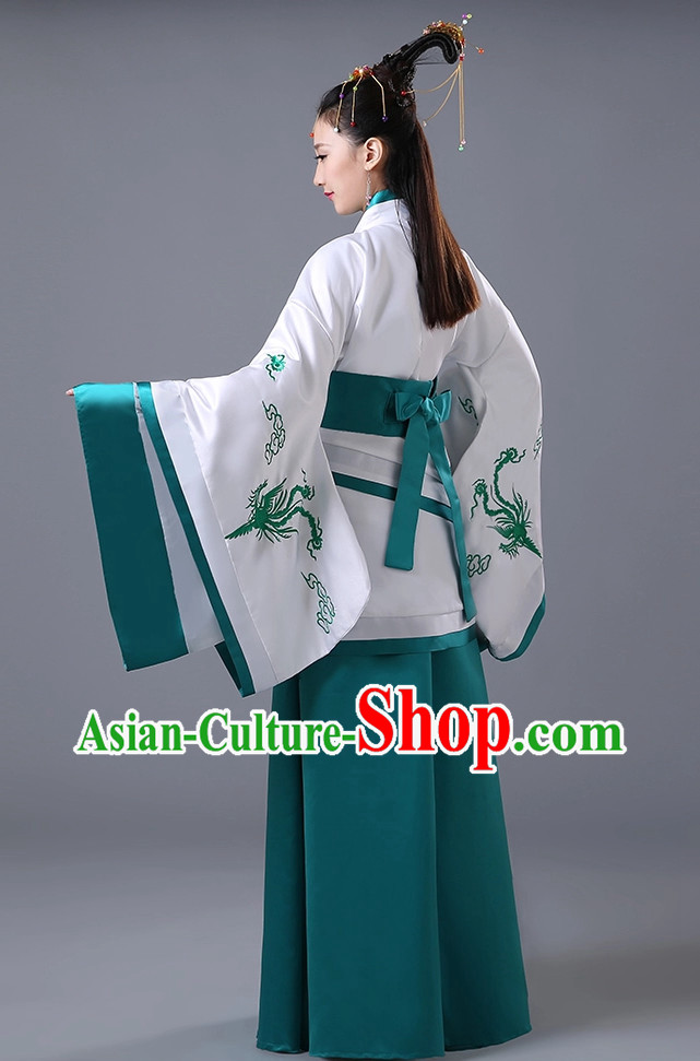 Asian China Traditional Chinese Clothing Hanfu National Costumes