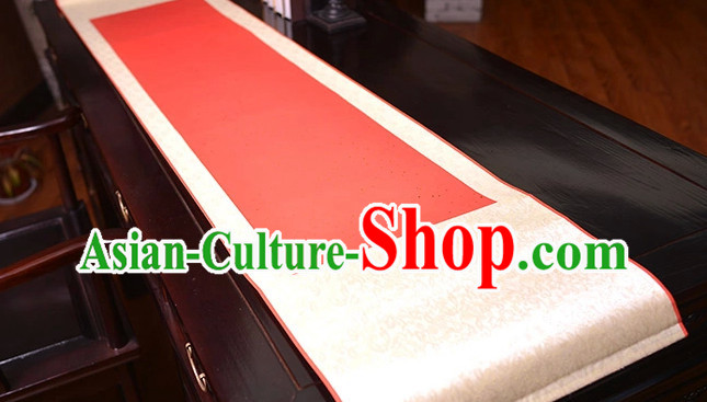 2 Meters Long Chinese Classical Wedding Guest Signatures Cloth Scroll
