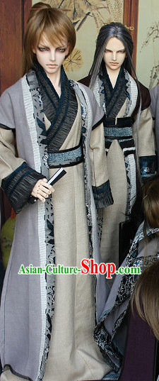 Asian Fashion Chinese Traditional Swordsmen Costumes