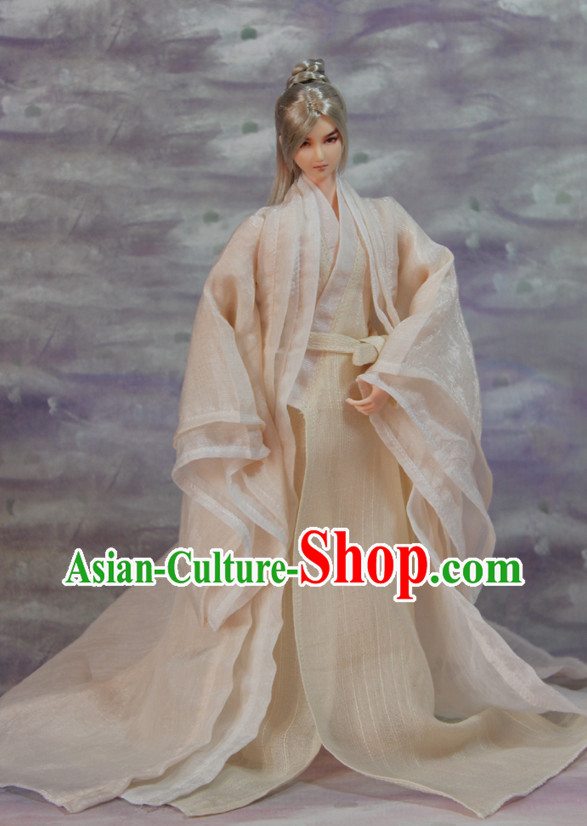 Asian Fashion Chinese Traditional Hanfu Suit for Men
