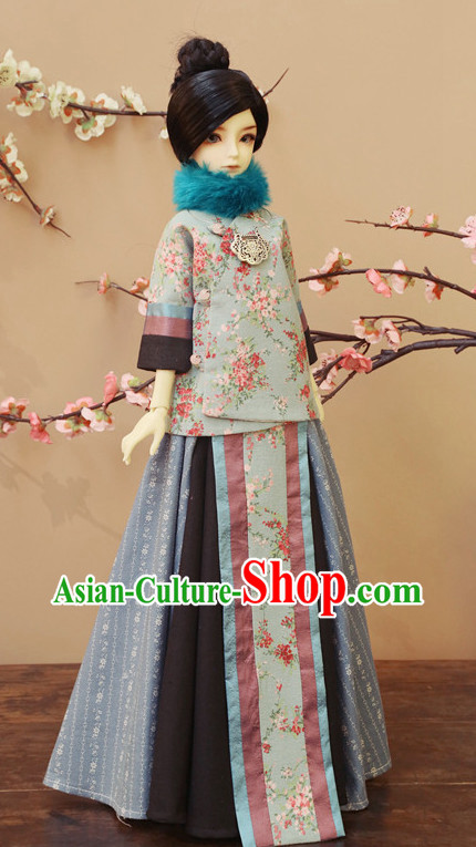 Asian Fashion Traditional China National Costume for Women