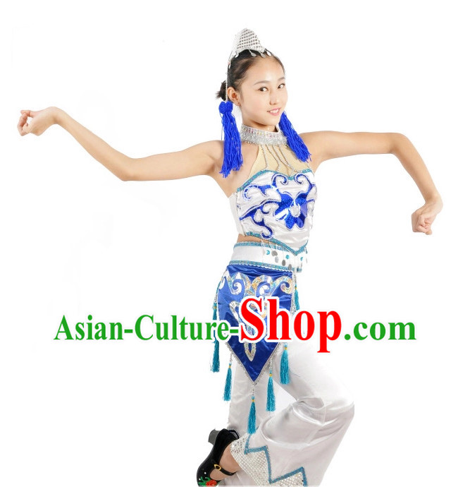 Chinese Costumes Ethnic China Nationality Group Costumes for Women