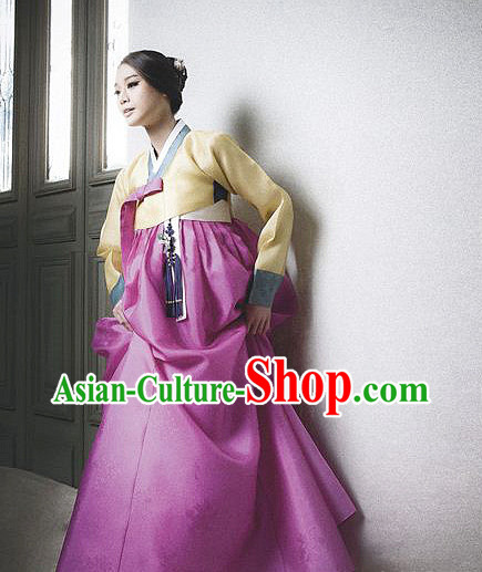 Korean Women Fashion Traditional Hanbok Wedding Clothing Complete Set