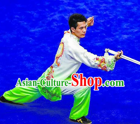 Top Asian China Tai Chi Qi Gong Yoga Uniform for Men
