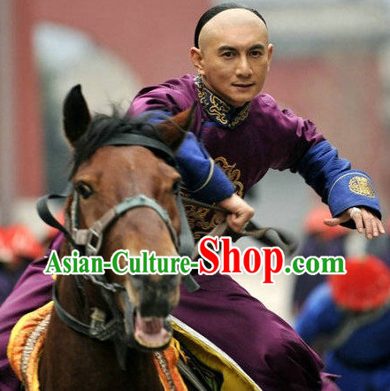 Qing Dynasty Prince Costumes Complete Set for Men