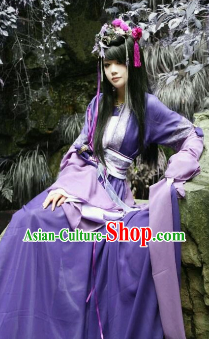 Chinese Costumes Traditional Clothing China Shop Princess Cosplay Halloween Costumes