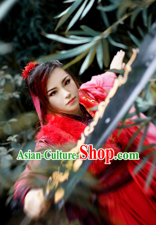 Chinese Costume Asian Fashion China Civilization Medieval Costumes Swordwoman Outfits
