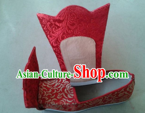 Handmade Chinese Traditional Bridal Ladies Shoes Footwear