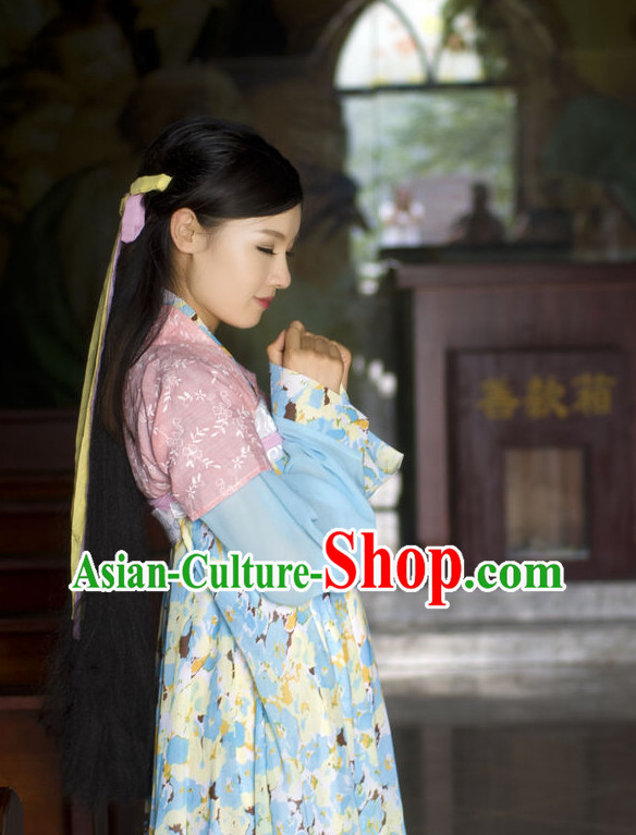 Asian Fashion online Oriental Dresses Chinese Hanfu Plus Size Wholesale Dresses Complete Set