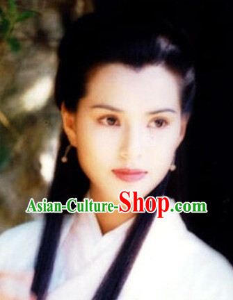 Asian Fashion Chinese Classical Black Long Wig
