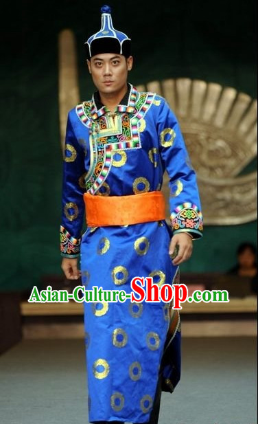 Oriental Clothing Chinese Traditional Mongolian Ethnic Plus Size Clothing online for Men