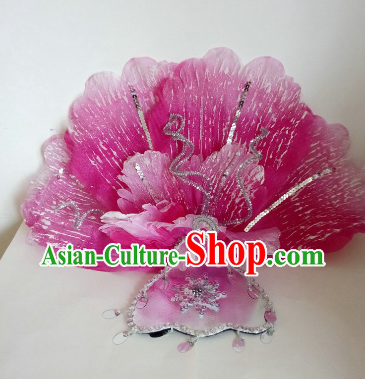 Chinese Classical Dance Peony Hair Decorations