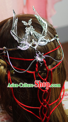 Asian Fashion Chinese Cosplay Hair Fascinators Hair Slides Headpieces Hair Ornaments