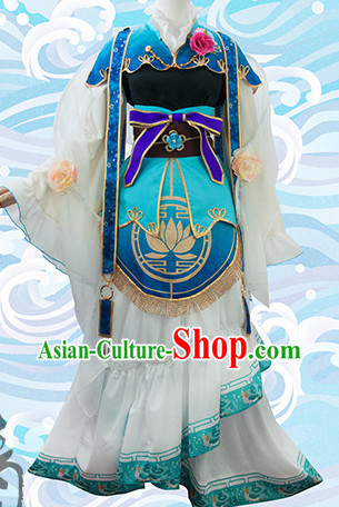 Asian Chinese Fashion Princess Halloween Costumes Cosplay Costumes Plus Size Custom Made