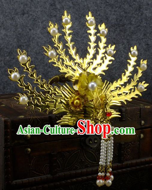 Chinese Traditional Handmade Phoenix Hair Jewelry