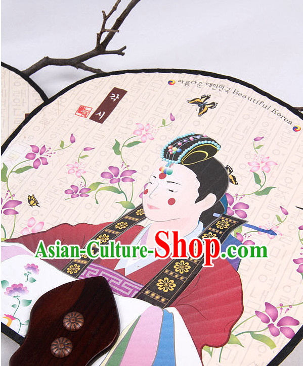 Korean Traditional Handmade Dance Fan for Women