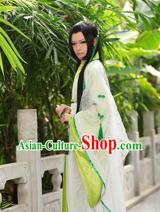 Asia Fashion Ancient China Culture Chinese Halloween Costumes and Hair Accessories