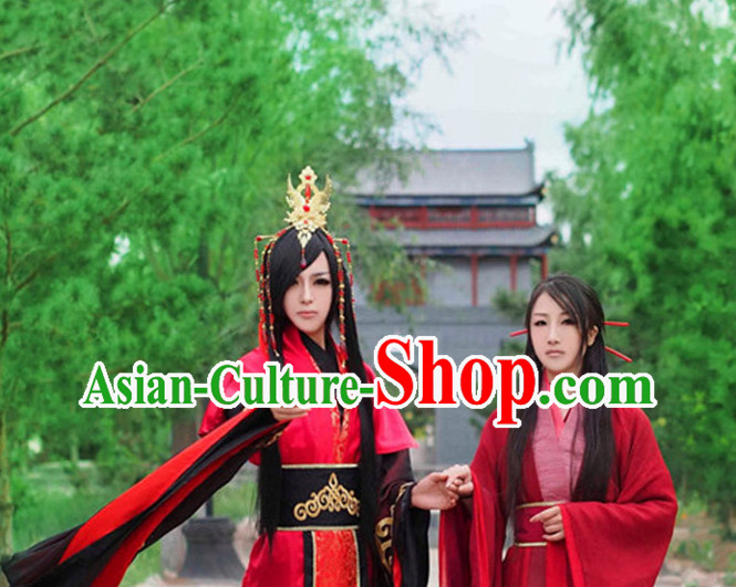 Asia Fashion Ancient China Culture Chinese Hanfu Wedding Dress