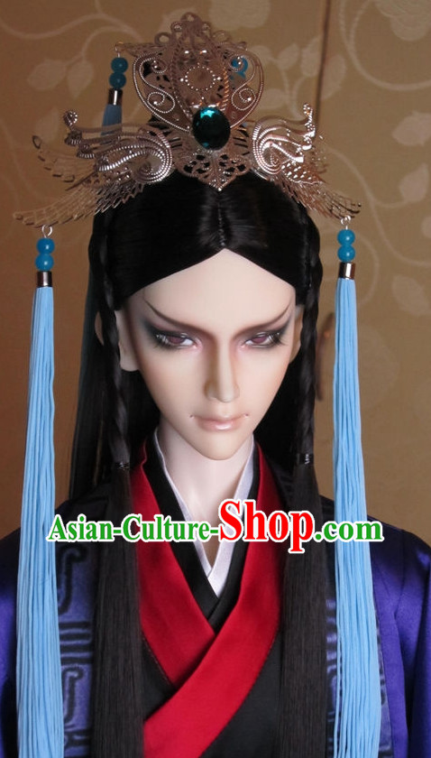 Asia Fashion Chinese Emperor Hair Accessories Headbands Hair Jewelry