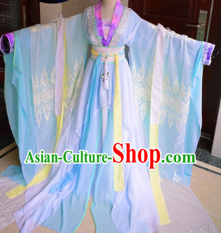 Chinese Traditional Princess Dresses Complete Set